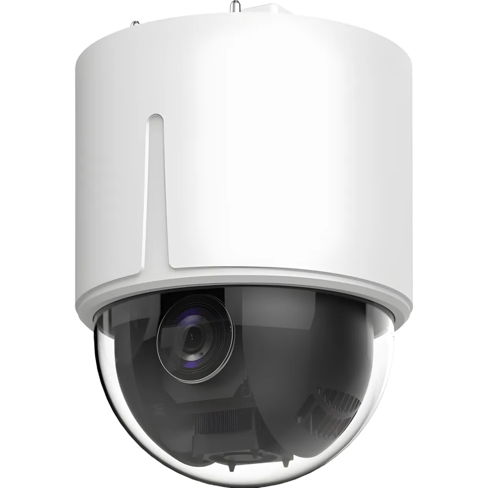 PTZ IP 2 Megapixel / 25X Zoom / Uso en Plafon / ACUSENSE / DARKFIGHTER  / IK10 / Entrada y Salida de Audio y Alarmas / WDR 120 dB /  HLC / EIS / PoE+ / Metal / microSD – vista 2