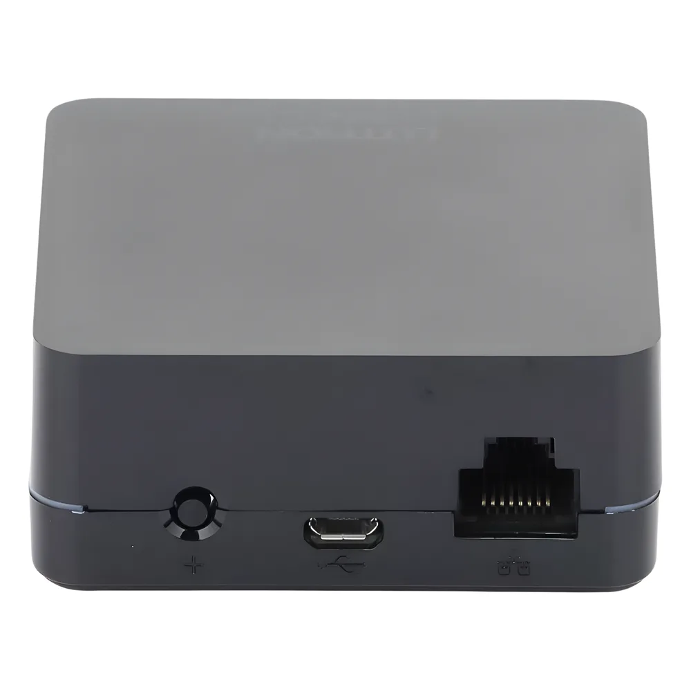 Puente Connect Bridge para acceso remoto a sistemas RadioRA 2 y HomeWorks QS mediante la app Lutron Connect, compatible con Apple HomeKit, Siri, Amazon Alexa y Sonos – vista 4