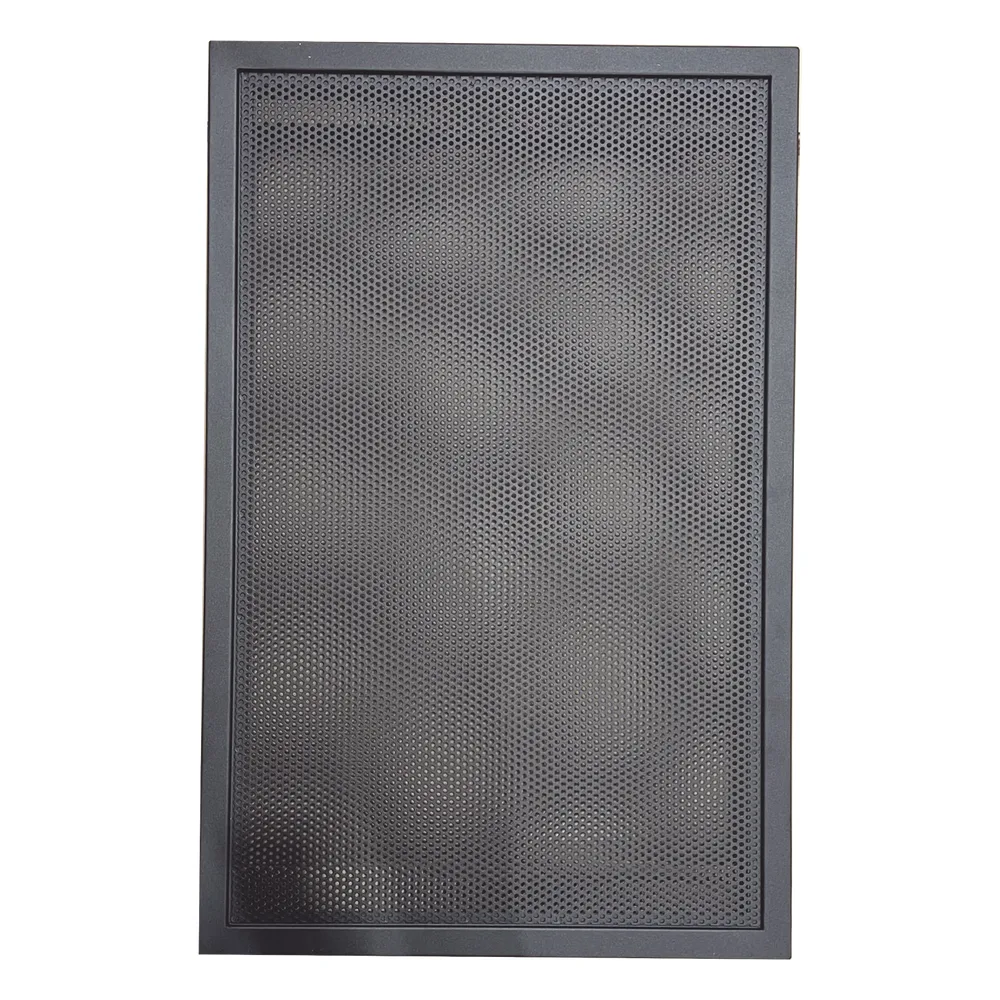 Puerta ventilada de acero para gabinete ONYX serie EQ de 3 niveles, para amplificadores y fuentes de alimentación NOTIFIER