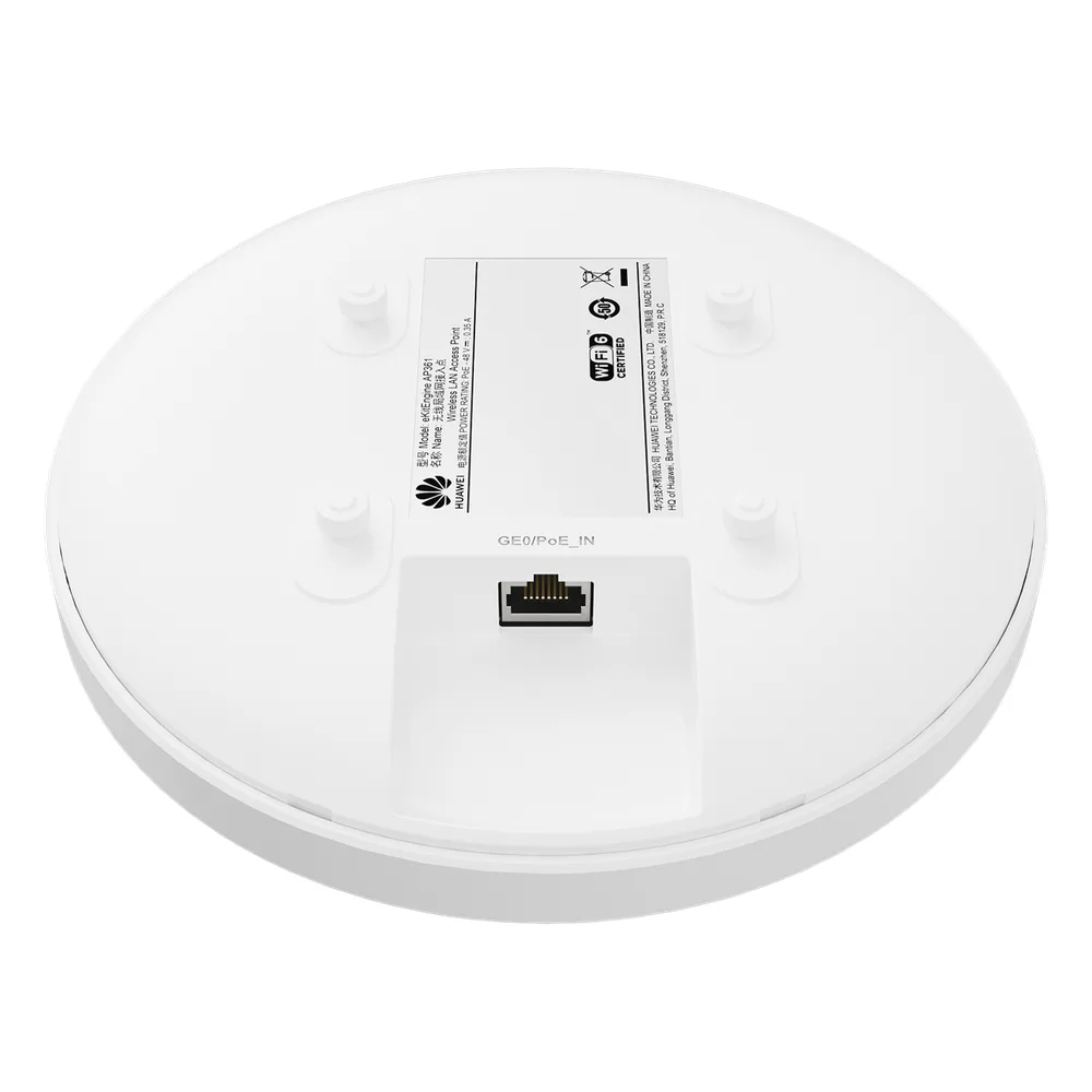 Punto de Acceso eKit Wi-Fi 6 para techo o pared /  1.775 Gbps / MU-MIMO 2x2 (2.4GHz y 5GHz) / Smart Antenna 20% más cobertura / Hasta 128 clientes / Libre de licenciamiento – vista 5