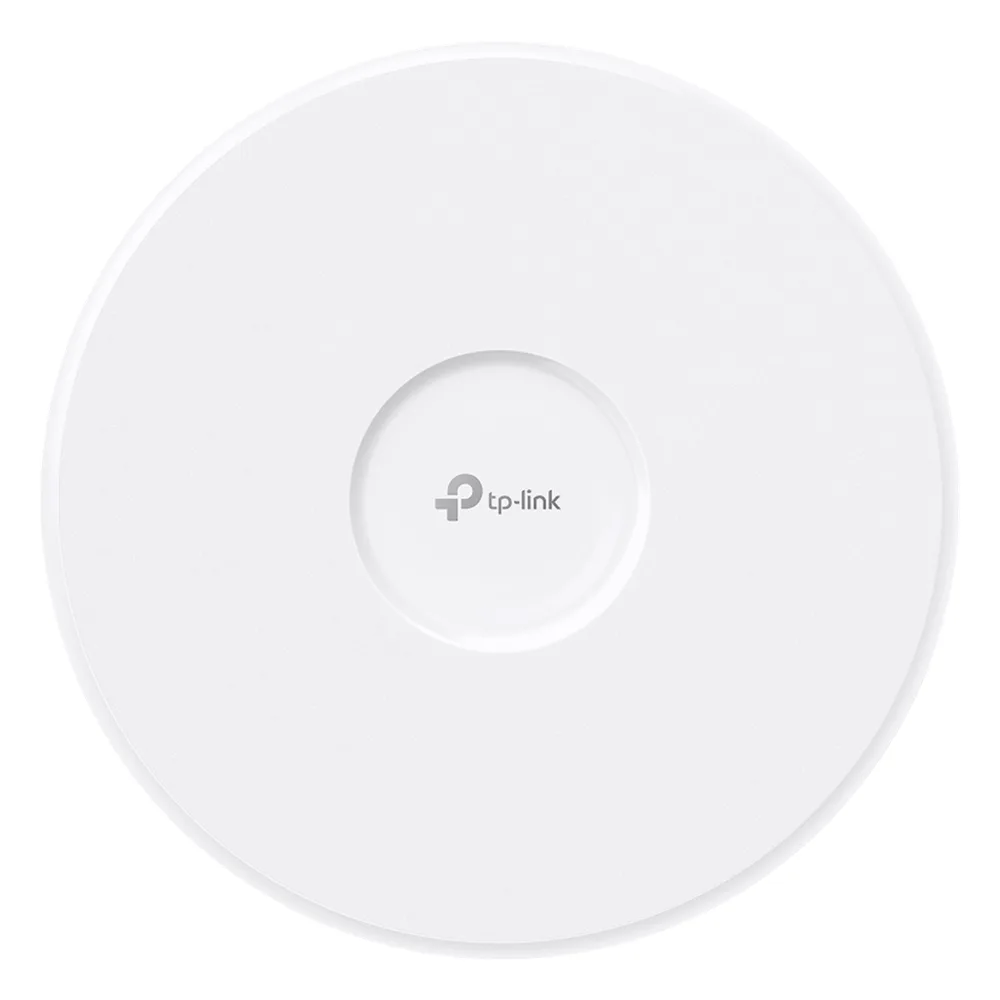 Punto de Acceso Omada / Wi-Fi 7 BE11000 MU-MIMO 2x2 / 1 Puerto 10 Gbps / Mesh Omada / Operaciones Multiencale (MLO) / Configuración por Controlador o Stand-Alone / Para Montaje en Techo/pared / Alimentación PoE+