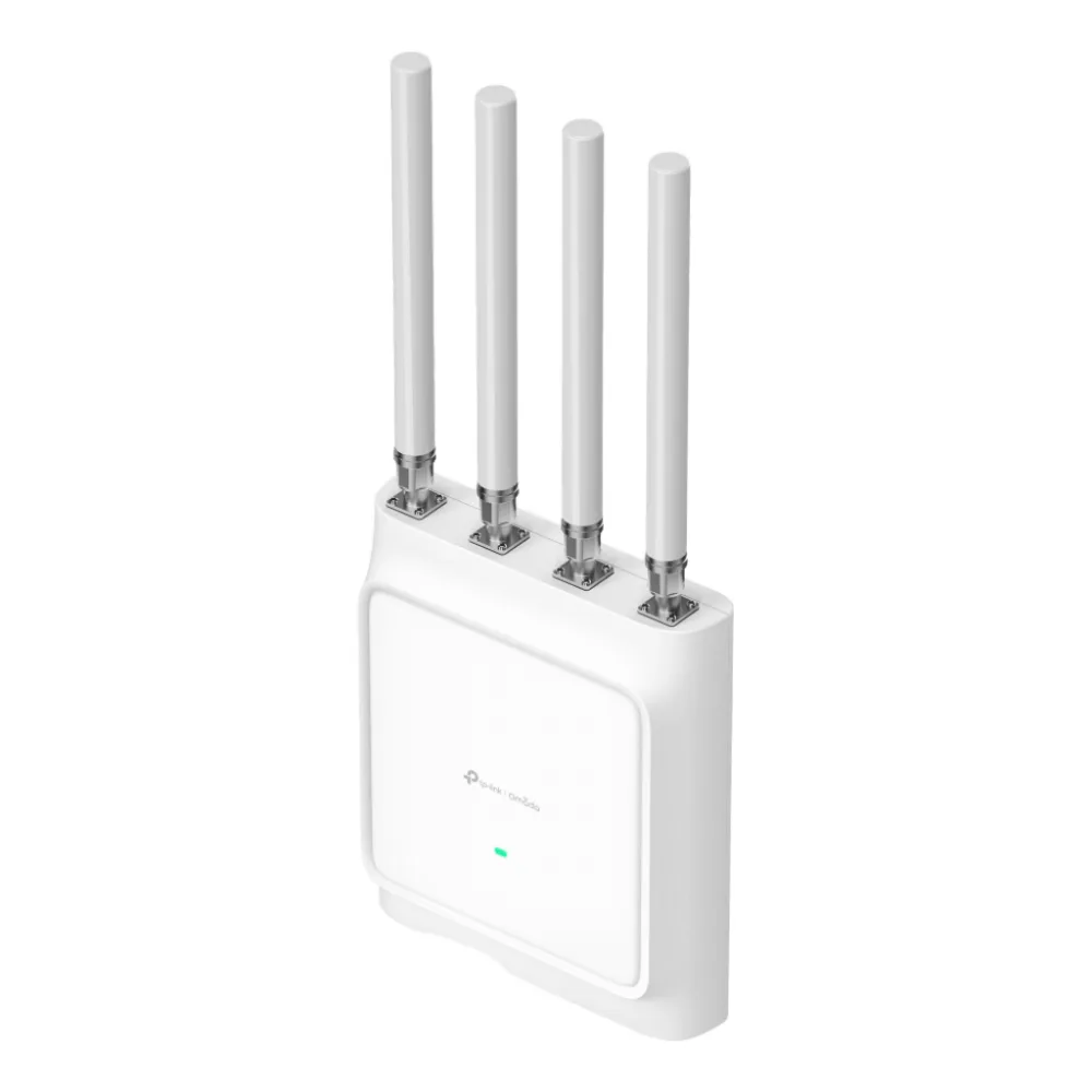 Punto de Acceso Wi-Fi 6 AX3600 Indoor/Outdoor / 3.6 Gbps (1148 Mbps 2.4 GHz + 2402 Mbps 5 GHz) / 1x 10G SFP+ + 1x 2.5G PoE-In + 1x Gigabit PoE-Out / Hasta 1000+ Clientes / IP68 / Protección Rayos 6 kV / Bluetooth / Gestión Cloud – vista 2