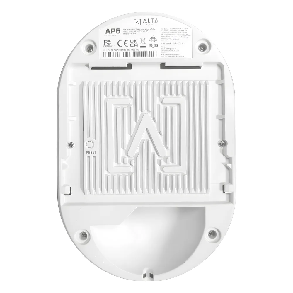 Punto de Acceso Wi-Fi 6 de 6.3 Gbps para 350 Usuarios / MU-MIMO 4X4 / Adopción Fácil por Bluetooth / Para Interior / Montaje Rápido QuickMount™ para Techo o Pared / DPI para Bloqueo de Aplicaciones / Equipo de USA – vista 2