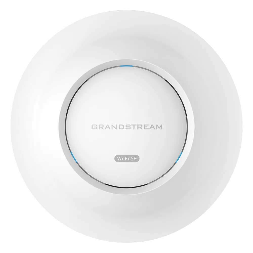 Punto de acceso Wi-Fi 6E tribanda GWN 802.11ax, con administración desde la nube gratuita o stand-alone.
