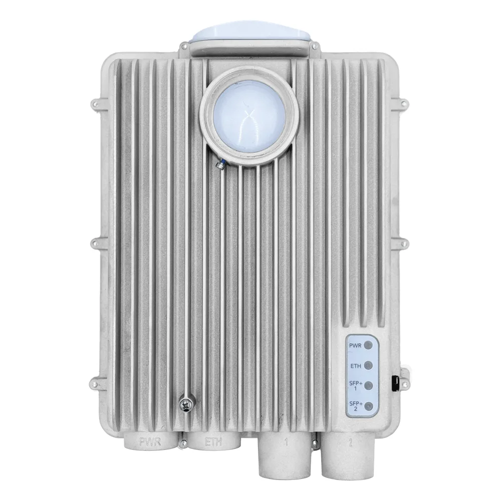 Radio Backhaul PTP, Antena integrada de 8 dBi, MIMO 4X4, 5.1 - 6.4 GHz, IP67, Velocidad hasta 3 Gbps, Adaptación automática al entorno, Monitoreo a través de la nube