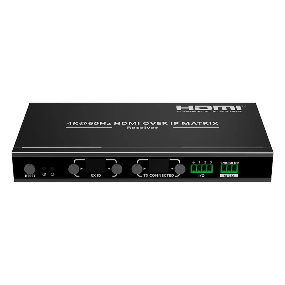 Receptor | Extensor de matriz HDMI sobre IP IG de 4K60 Hz con videowall – vista 2