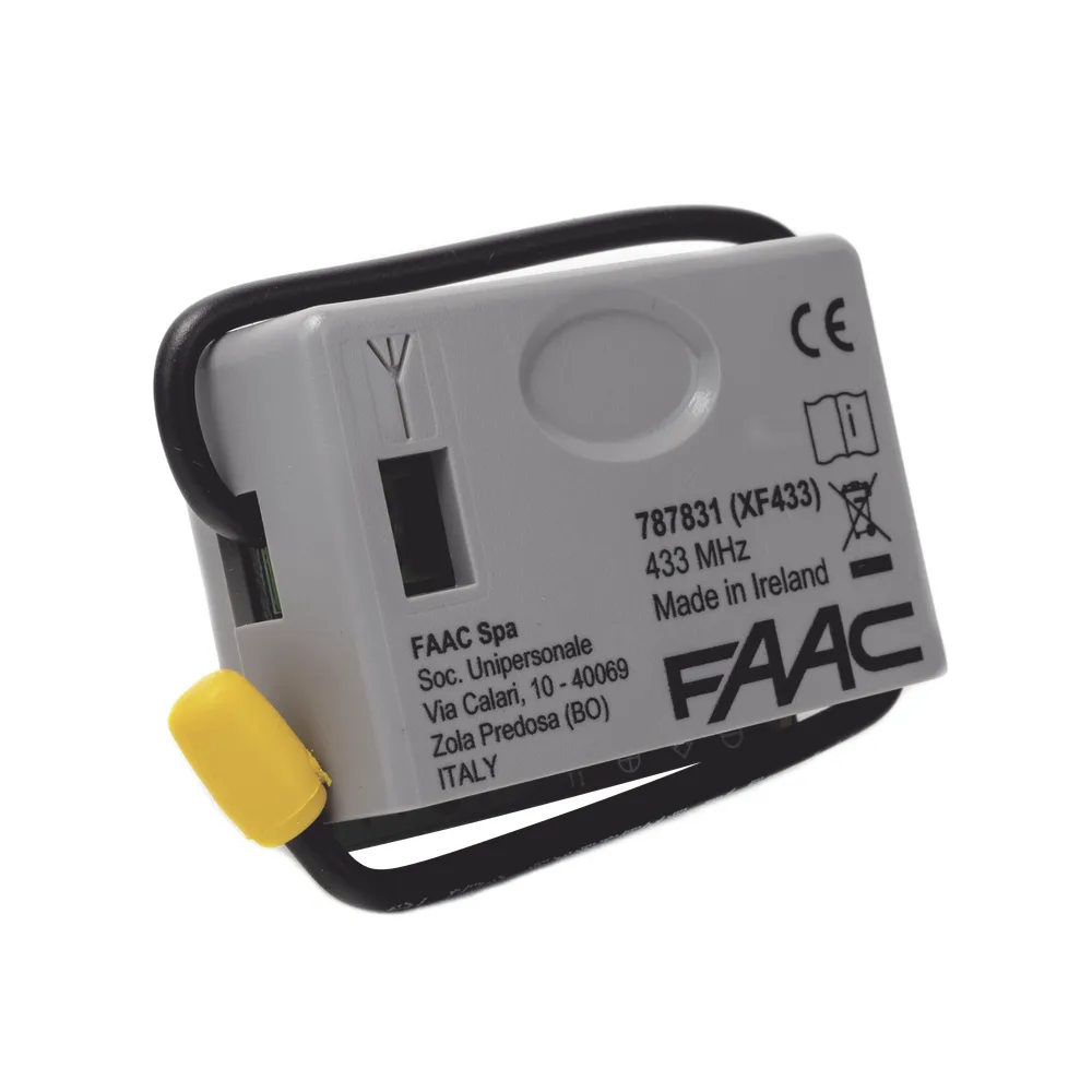 Receptor inalámbrico XF 433 para operador FAAC S418 – vista 3