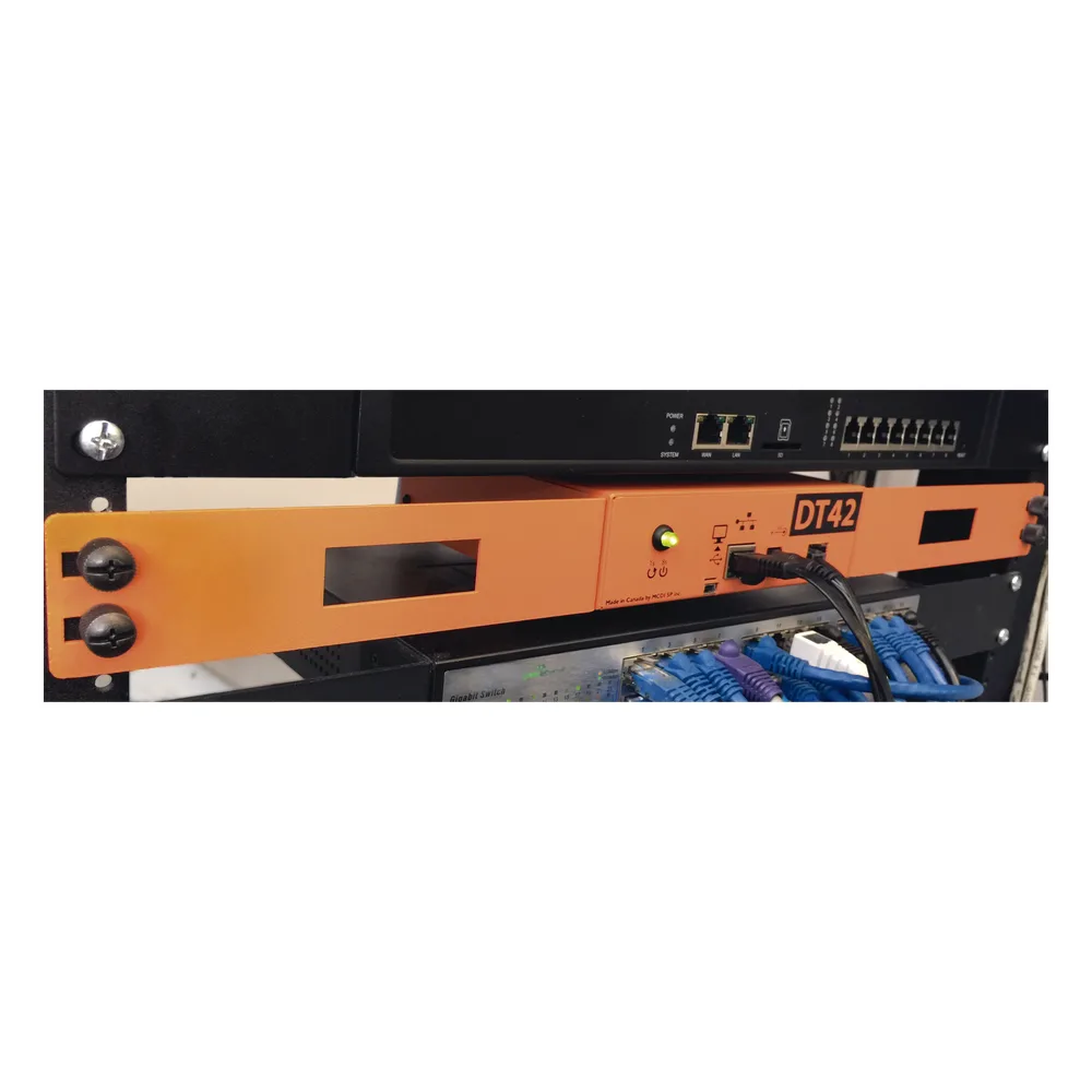 Receptora de alarmas IP Universal con 1 entrada de linea telefónica, para su central de monitoreo, recepción TCP/IP o GPRS, serie  M2M, paneles de alarma Hikvision, entre otros. – vista 7