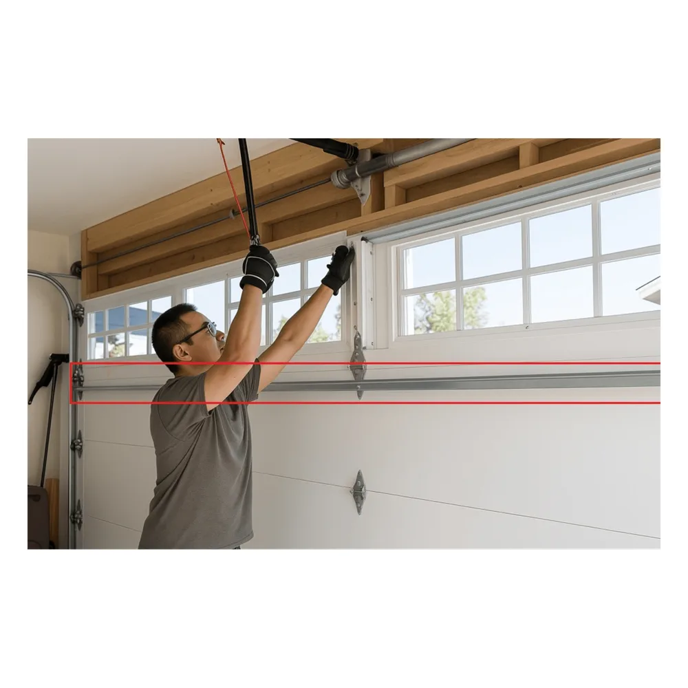 Refuerzo D / Soporte P / Puerta de Garage P / 20 Pies. – vista 2