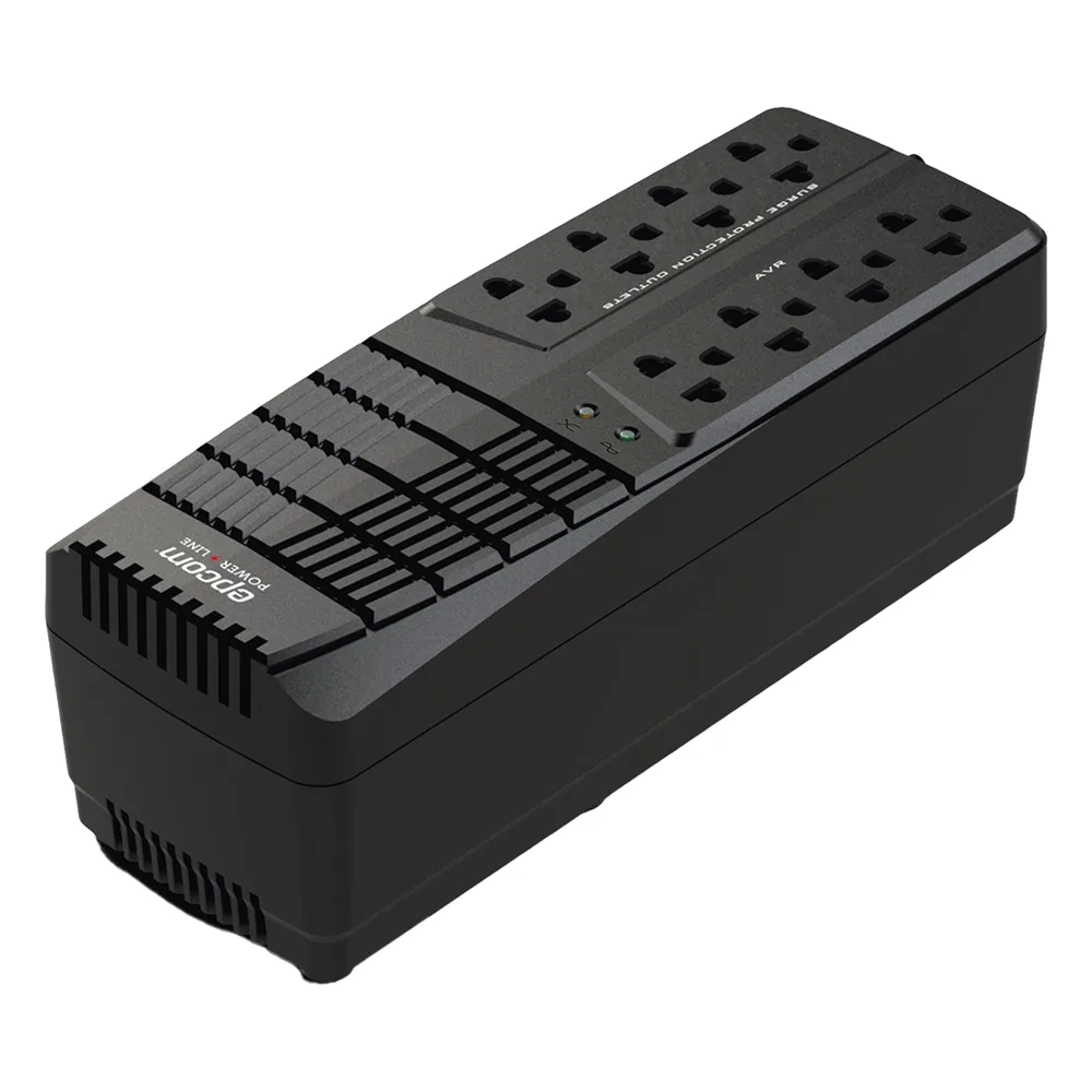 Regulador de Voltaje 2000 VA-1000 W / 4 Contactos con AVR / 4 Contactos con Supresor de Picos / Protección RJ11 – vista 2