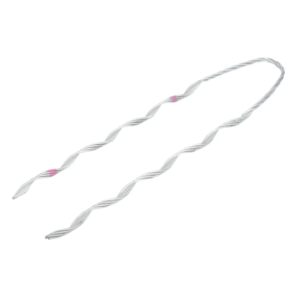 Remate Preformado de Acero Galvanizado para Fibra Mini-ADSS de 24 hilos, diámetros 7.5 - 8 mm