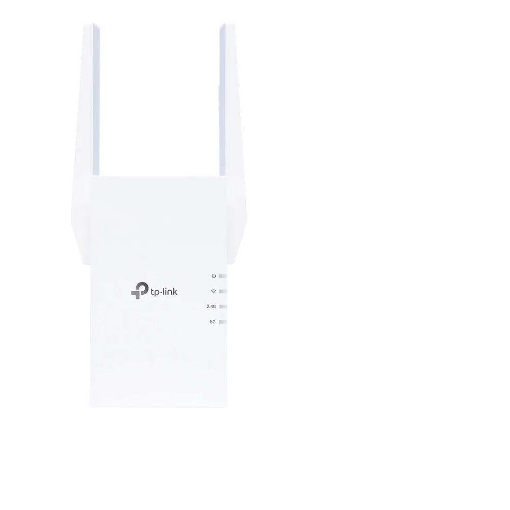 Repetidor / Extensor de Cobertura WiFi AX 1500 Mbps, doble banda 2.4 GHz y 5 GHz, con 1 puerto 10/100/1000 Mbps
