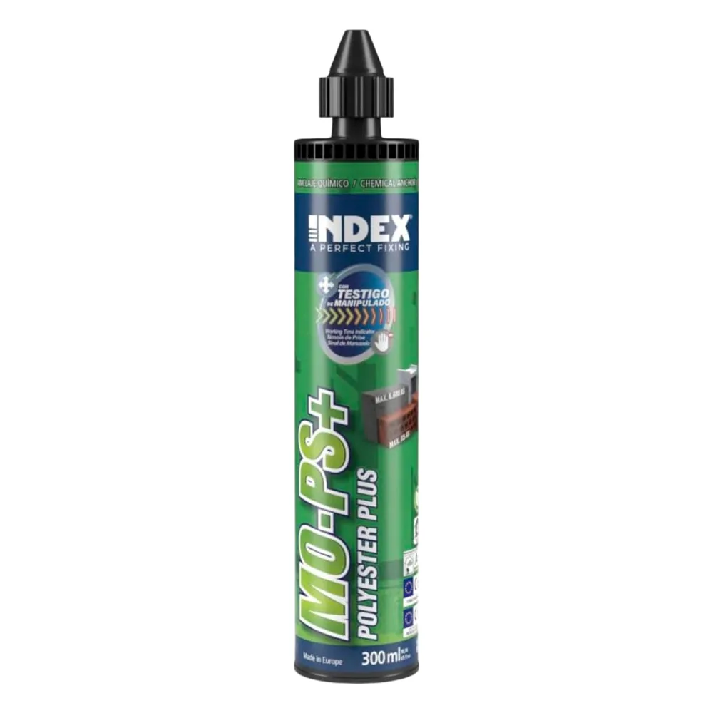 Resina de Polyester sin Estireno para Cargas Medias para Fijaciones en Hormigón no Fisurado y Mampostería / Curado Rápido  / Contenido 300ml.