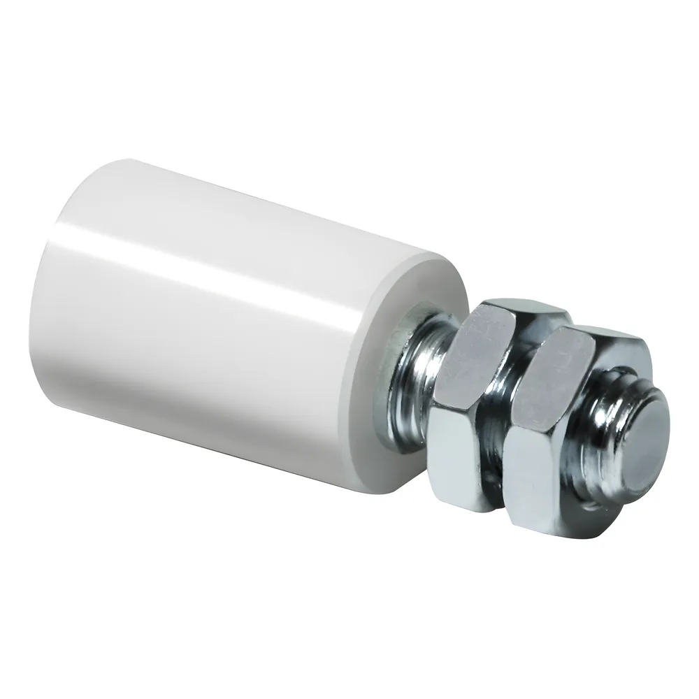 Rodillo de Nylon 40mm / Con Cuerpo de Acero Galvanizado Resistente a la Corrosión