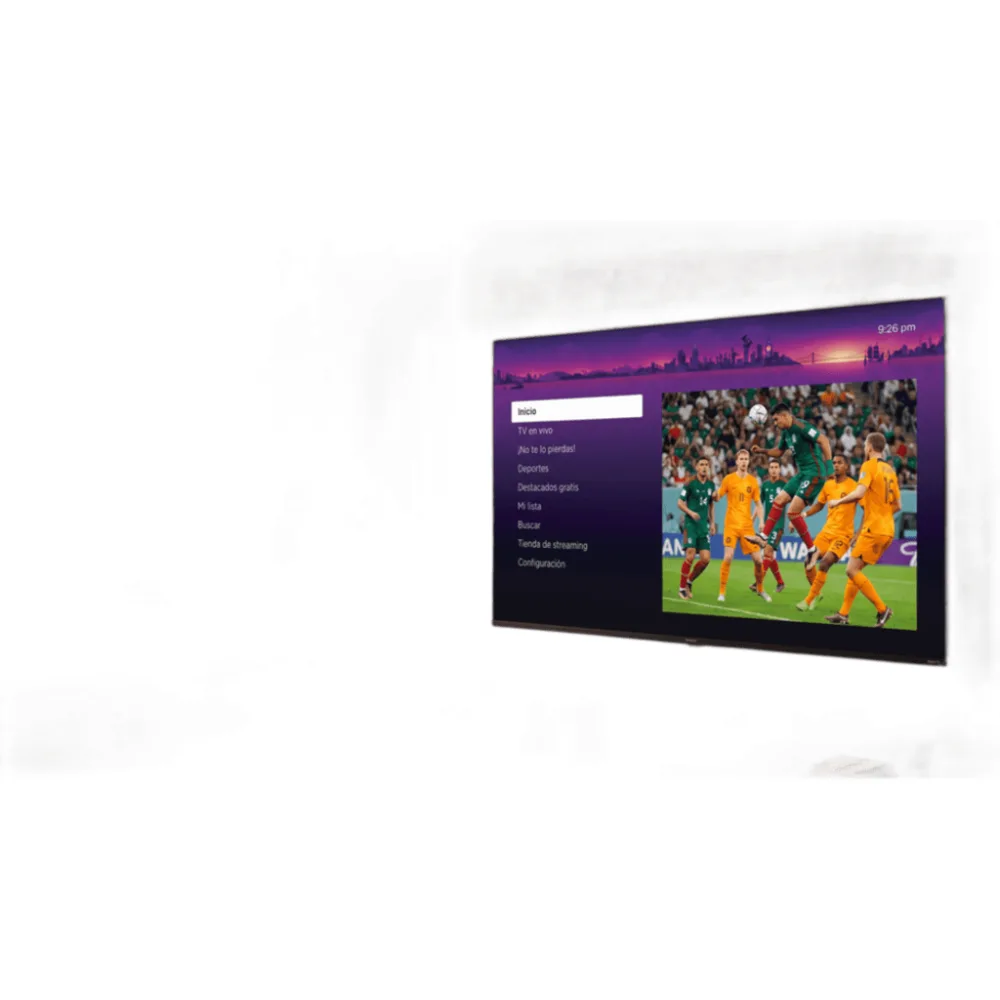 ROKU SmartTV QLED 40 Pulgadas / Dolby audio / 3 puertos HDMI / Resolucion Full HD / WiFi Integrado / VESA 100x100 mm – vista 5