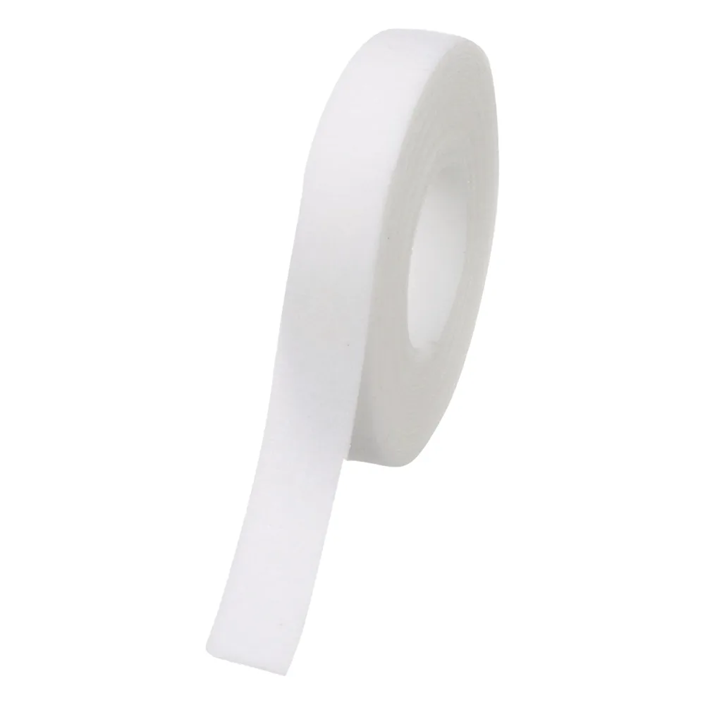 Rollo de Cinta de Contacto, de 15 Pies (4.5m) de Largo, 19.1 mm de Ancho, Color Blanco