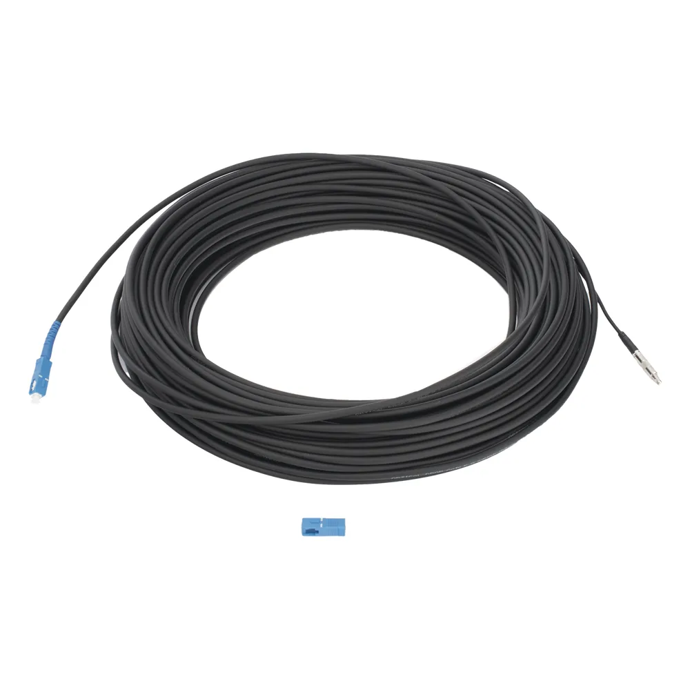 Rollo de Fibra Óptica Drop Redonda G657A2 Monomodo Simplex de 100 Metros (328.08 Pies) con Conectores SC/UPC-SC/UPC para Instalaciones Aéreas, Subterráneas o a la Intemperie – vista 5