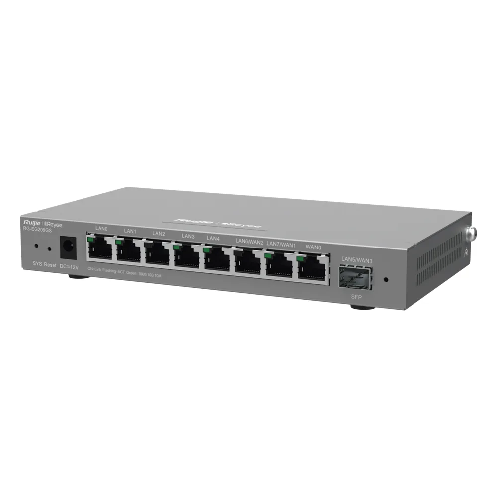Router Balanceador con Función SD-WAN, Hasta 4 Servicios de Internet y hasta 200 clientes con desempeño de 600 Mbps – vista 2