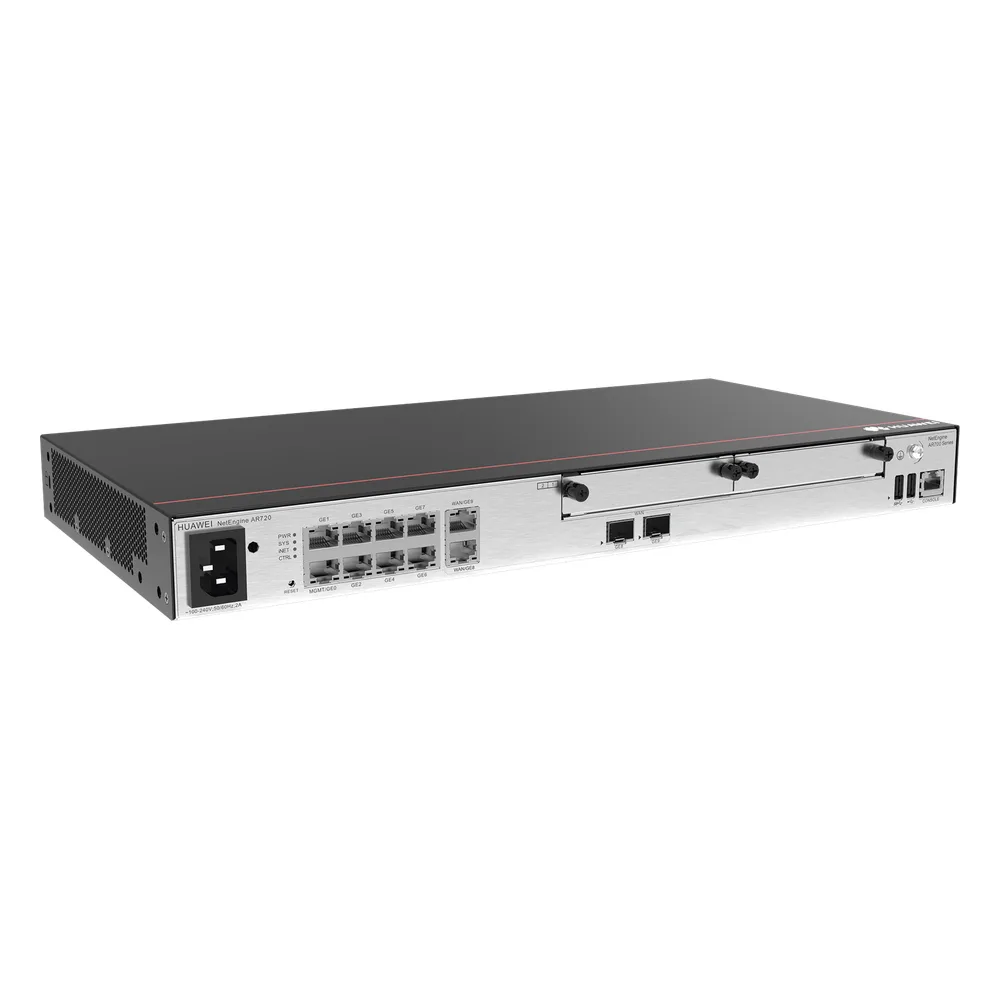 Router Empresarial / 2 puertos 10/100/1000 Mbps combo 2 puerto SFP (WAN) / 8 puerto 10/100/1000 Mbps(WAN/LAN) / Rendimiento 4 Gbps / VPN / Balanceo de Cargas / Hasta 700 Clientes / Administración Nube Gratis – vista 2