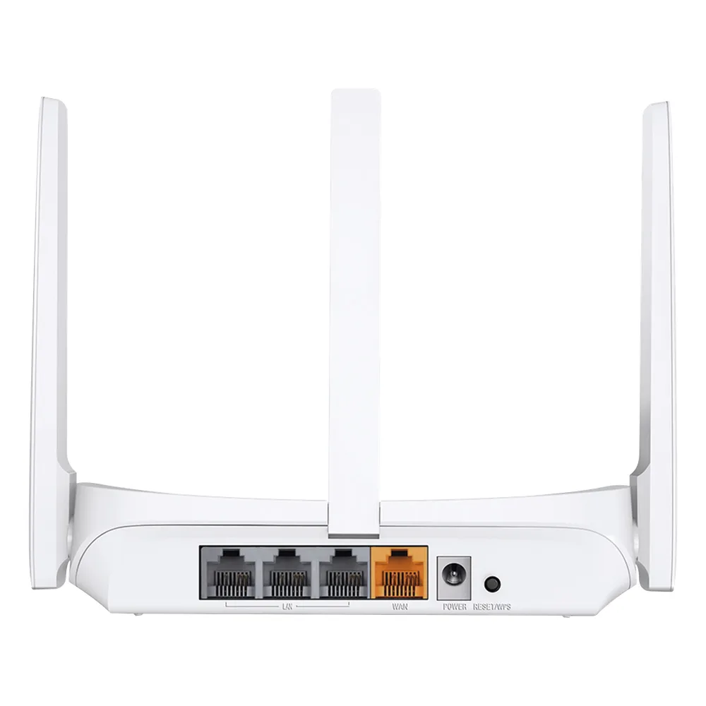 Router Inalámbrico N / 2.4 GHz de 300 Mbps / 1 Puerto WAN 10/100 Mbps / 3 puertos LAN 10/100 Mbps /  3 antenas de 5 dBi / Compatible con IPTV e IPV6 – vista 2