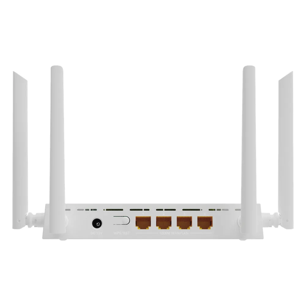 Router Inalámbrico WiFi 6 / 4 puertos LAN Gigabit/ Soporta MESH con las ONUs WiFi 6 de V-SOL / Diseño Compacto – vista 5