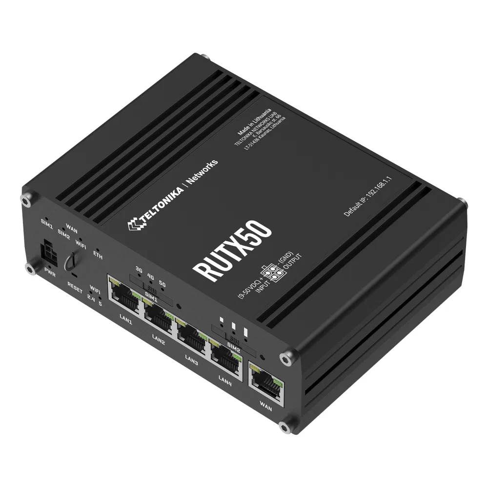 Router Industrial 5G 3.3Gbps, Doble SIM , Doble banda 802.3ac Wave2