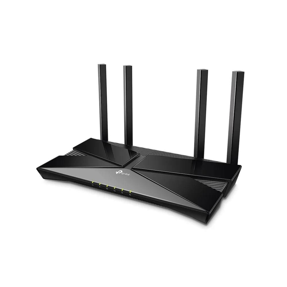 Router WiFi6 AX3000 / MIMO 2X2 / EasyMesh / 1 Puertos Gigabit WAN + 4 Puertos Gigabit LAN / OFDMA / Beamforming / WPA3 / Tether App / HomeShield – vista 2