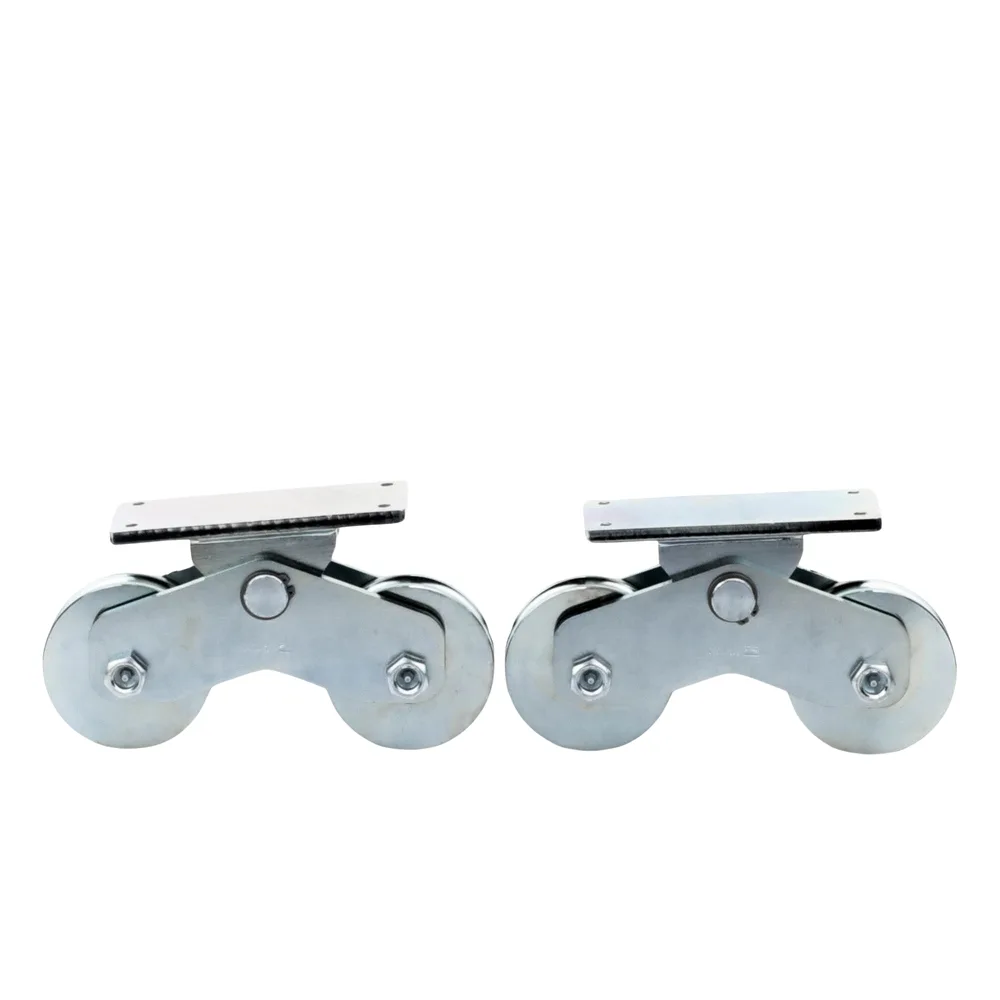 Rueda Doble de 12 cm / Capacidad Para Puertas de hasta 1200 kg / Canal Tipo "U" – vista 4