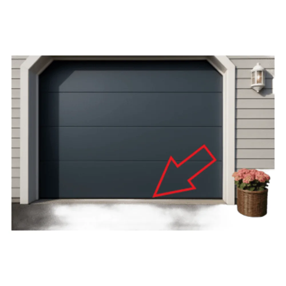 Sello Plastico Rigido y Flexible P/ Puertas D/ Garage D/ 9 Pies D/ Ancho – vista 2