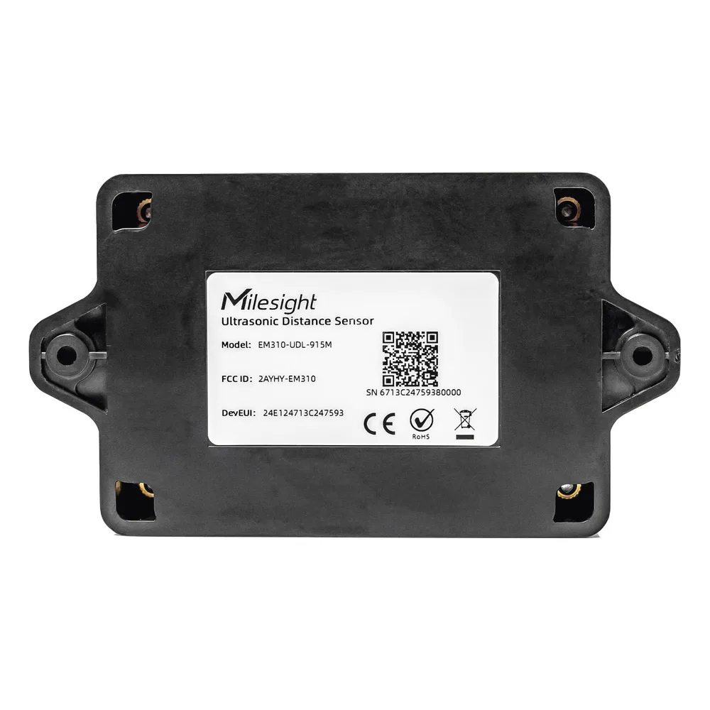 Sensor Ultrasónico de Distancia LoRaWAN / 3-450 cm / Acelerómetro 3 Ejes / IP67 / Monitoreo de Nivel / Telemetría para Ciudades Inteligentes y BMS – vista 3