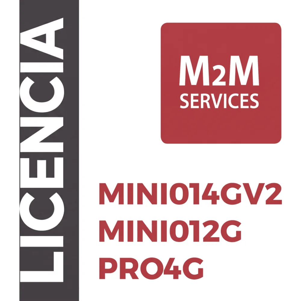 Servicio de datos por un Año para comunicadores  MINI014G/V2 y MINI012G, con eventos ilimitados.