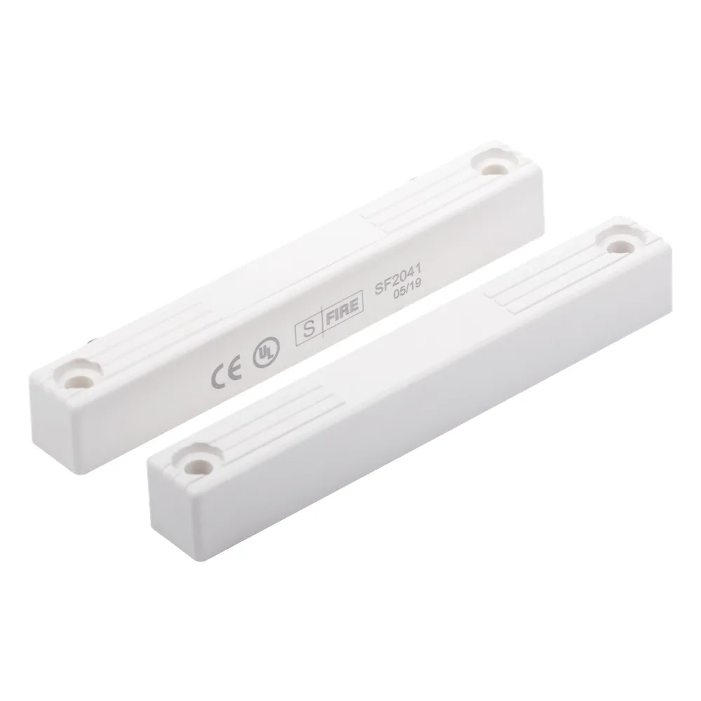 SFIRE SF-2041 / Contacto Magnético Delgado / GAP 70 mm / 12 VCC / NC / Puertas y Ventanas