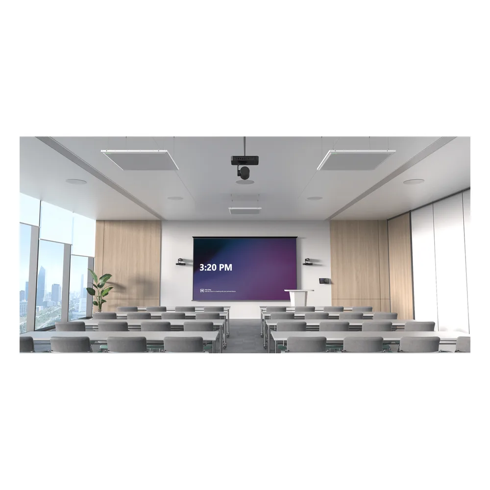 Sistema de Videoconferencia MVC-S98-C5U-004 de Yealink diseñado para Salas Extra Grandes con Triple Cámara Inteligente y Funciones Avanzadas de IA – vista 3