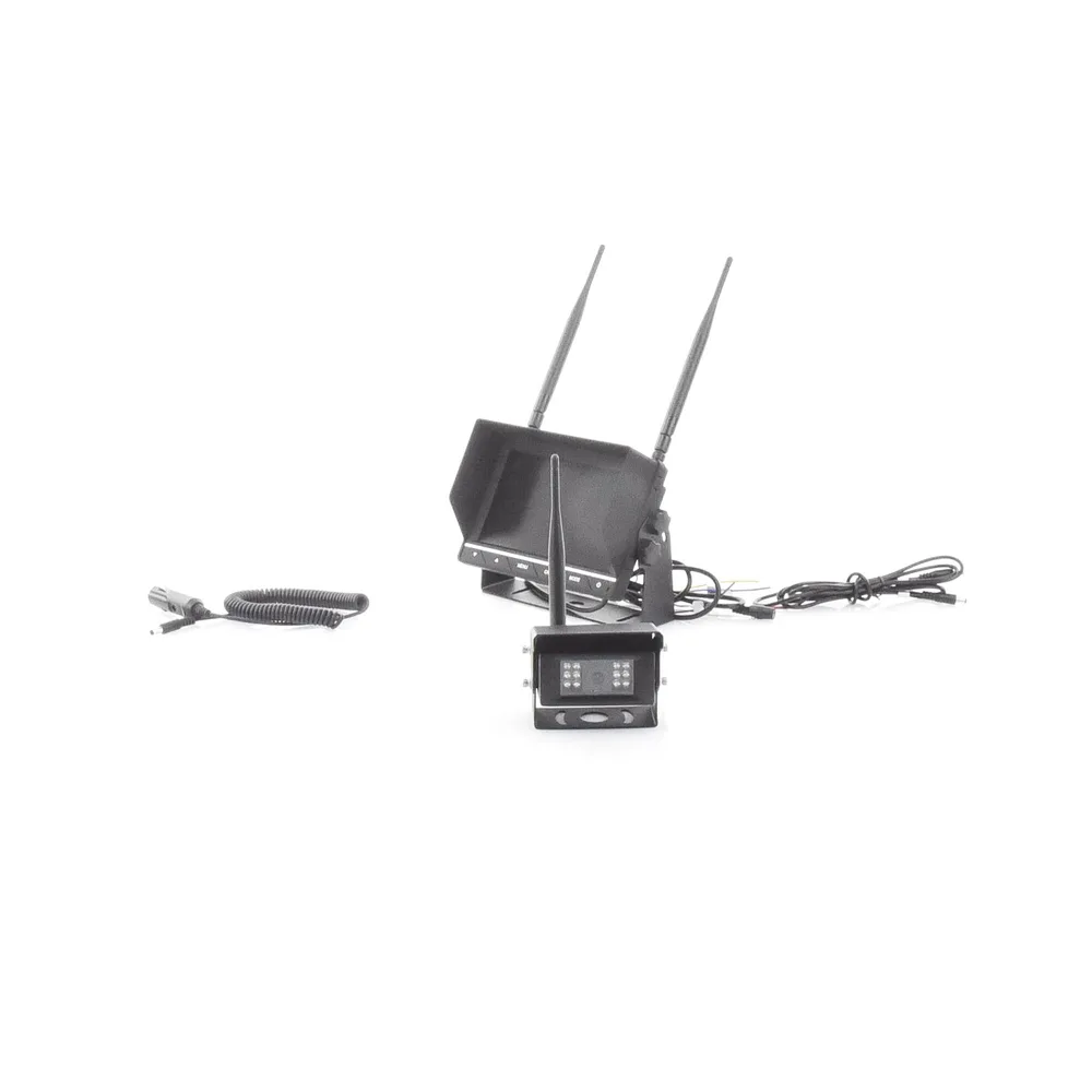 Sistema Profesional Inalámbrico de Cámara de Reversa Infrarroja y Monitor de 7" para Vehículos de Trabajo y Montacargas – vista 10