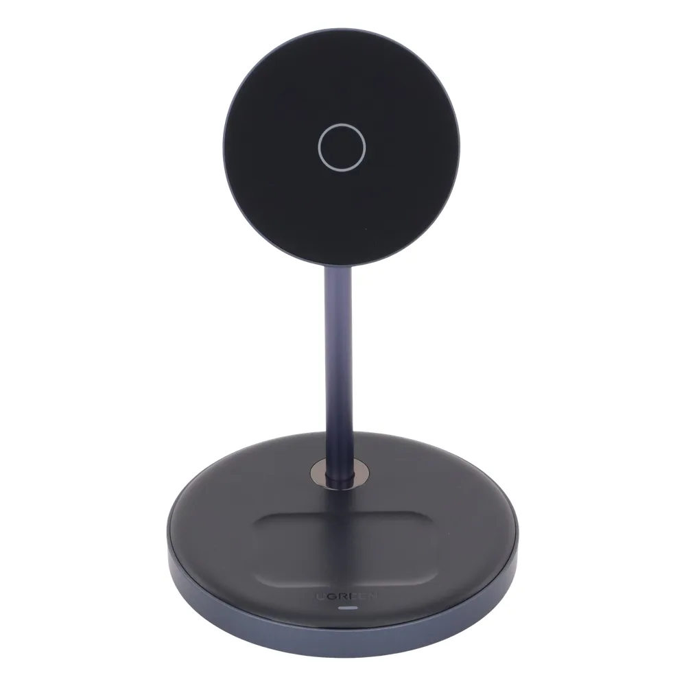 Soporte de Carga Inalámbrica | 3 en 1 | Compatible con MagSafe | Perfecto para iPhone y  AirPods | Carga Rápida Adaptativa /Simultanea | Múltiples Protecciones | Luz Indicadora LED | Aleación de Aluminio | Incluye Cable – vista 5