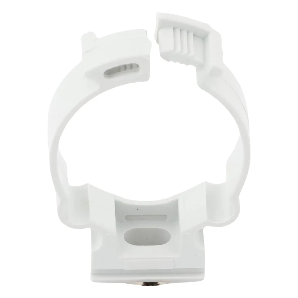 Soporte de collar (Abrazadera), PVC Auto-extinguible, cerrado para tubería de 32 mm – vista 2