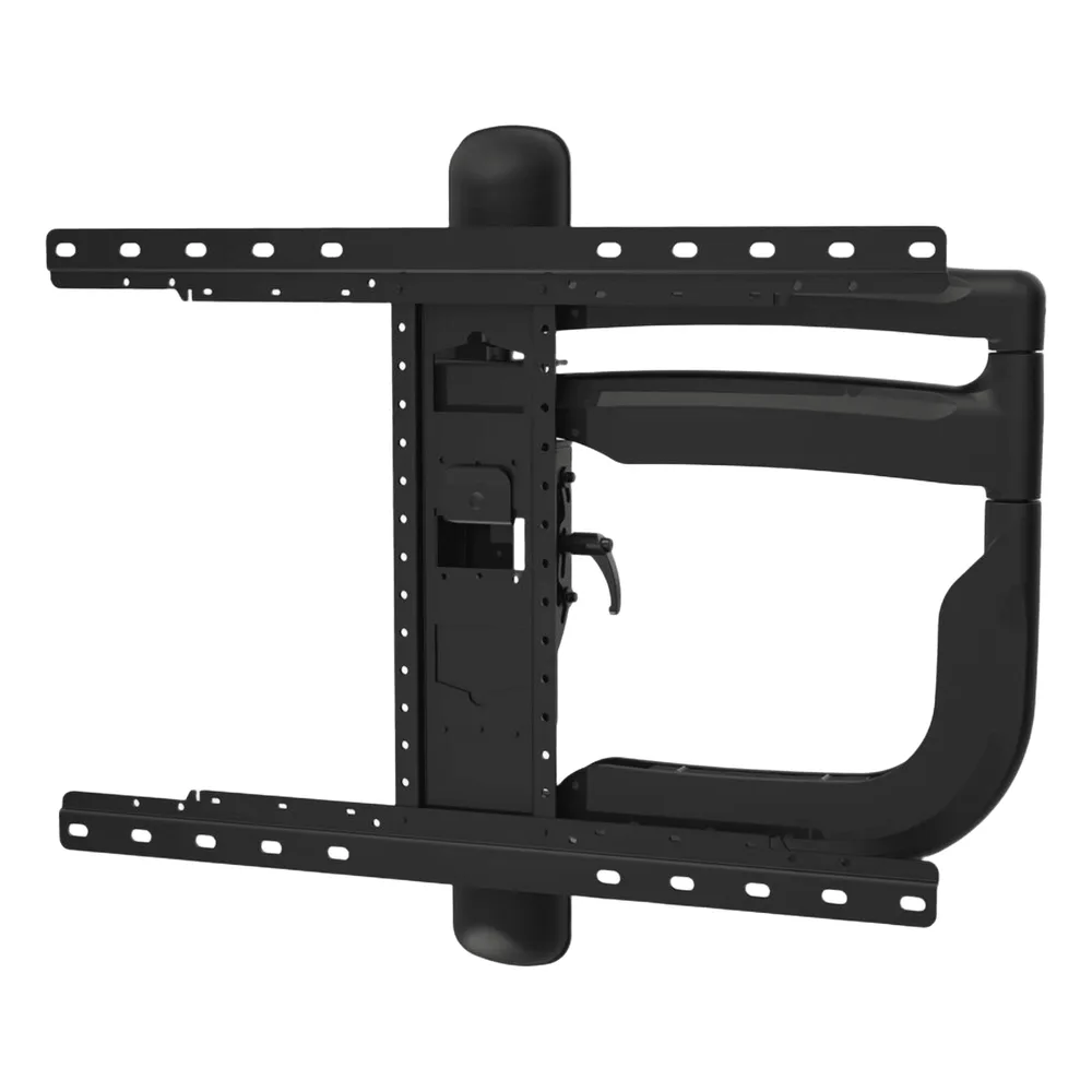 Soporte de Pared Articulado SmartMount para Pantallas 43" a 65"+ / Extensión 30.1" (765mm) / Capacidad 90 lb (41kg) / VESA 200x100 a 600x400mm / Pivote ±90° / Gestión Integrada de Cables – vista 2