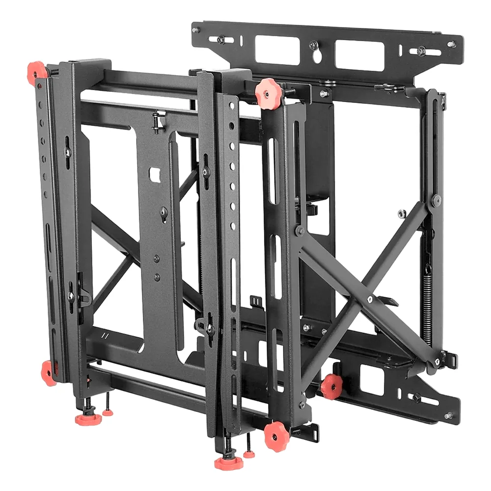 Soporte Muro para video wall LCD / Liberación Rápida / Para Pantallas 46"-60" / Ajuste Micro Sin Herramientas XYZ 1.5" / VESA 600x400 mm / Carga Máxima 56Kg / Gestión Integrada de Cables