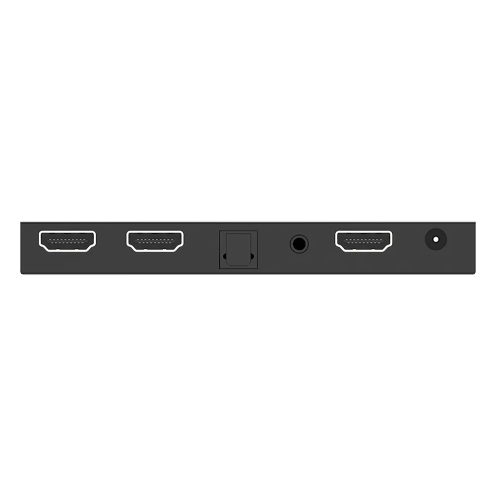 Splitter HDMI 1x2 | 4K@60Hz | Extractor de Audio | Down Scaler | HDR  4:4:4 | EDID | 18Gbps – vista 3