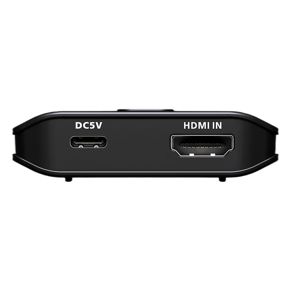 Splitter HDMI 2 Puertos 8K Essentials | 48 Gbps | 8K @ 60Hz y 4K @ 120Hz | EDID Sync | HDR10+ | VRR | ALLM | HDCP 2.3 | Audio LPCM 7.1 | Diseño Compacto – vista 3