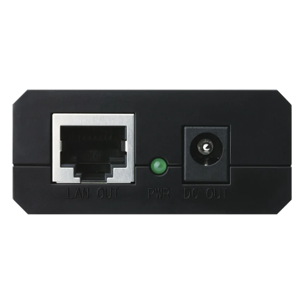 Splitter PoE  (15W) / Potencia de Salida Seleccionable (5 , 9 o 12 Vcc) / 2 puerto 10/100/1000 Mbps / Plug and Play – vista 2