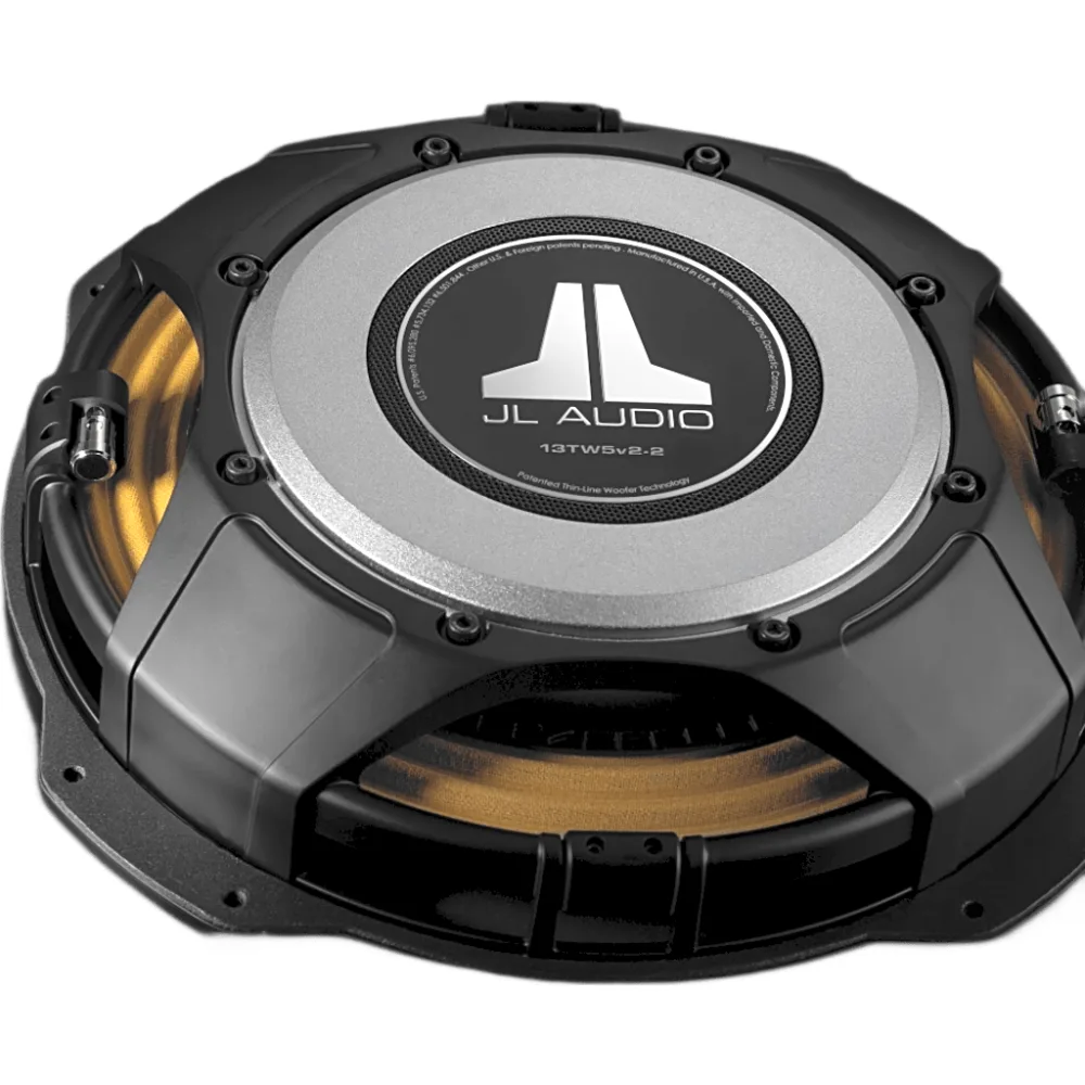 Subwoofer 13.5" JL Audio® TW5v2 / 600 W RMS / Impedancia 2 &Omega; / Polipropileno Relleno de Minerales / Montaje Empotrable / Caja Sellada – vista 2