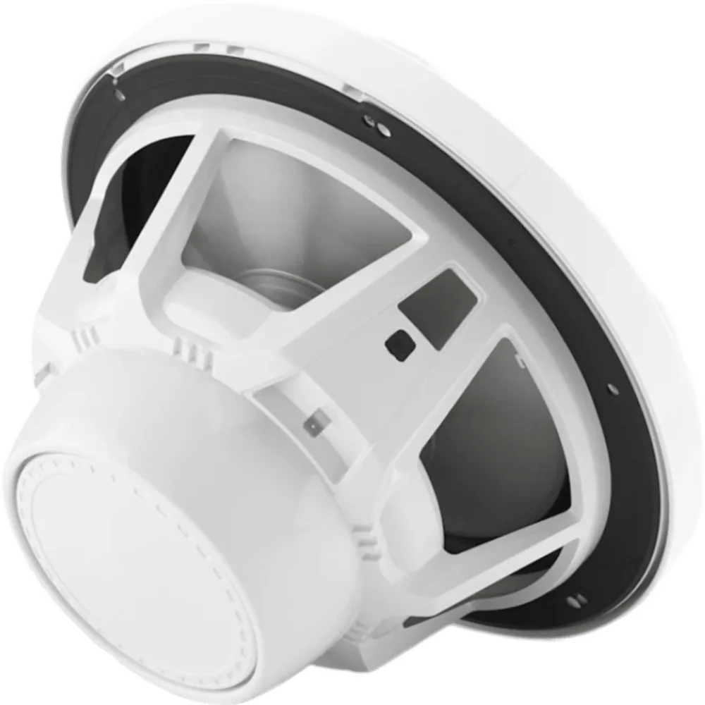 Subwoofer Náutico / 10" / LED RGB / Rejilla Deportiva Blanca / 175 W RMS / 4 &Omega; / Deflector Infinito / Cono de Polipropileno Relleno de Mica / Montaje Empotrado – vista 3