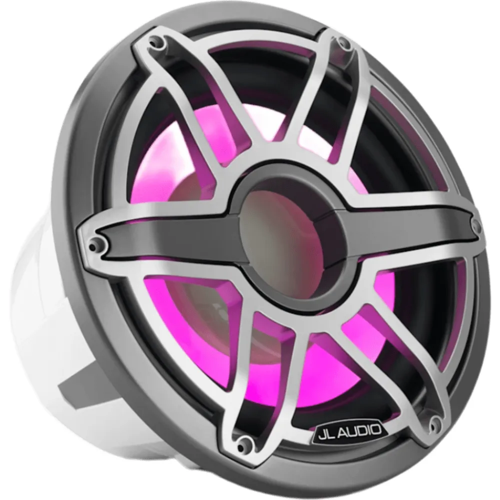 Subwoofer Náutico 12" / Deflector Infinito / 600 W RMS / 4 &Omega; / Iluminación LED Transflective™ / Rejilla Deportiva de Titanio / Diámetro 356 mm (14 in) / Peso 11.5 kg (25.35 lb) – vista 2