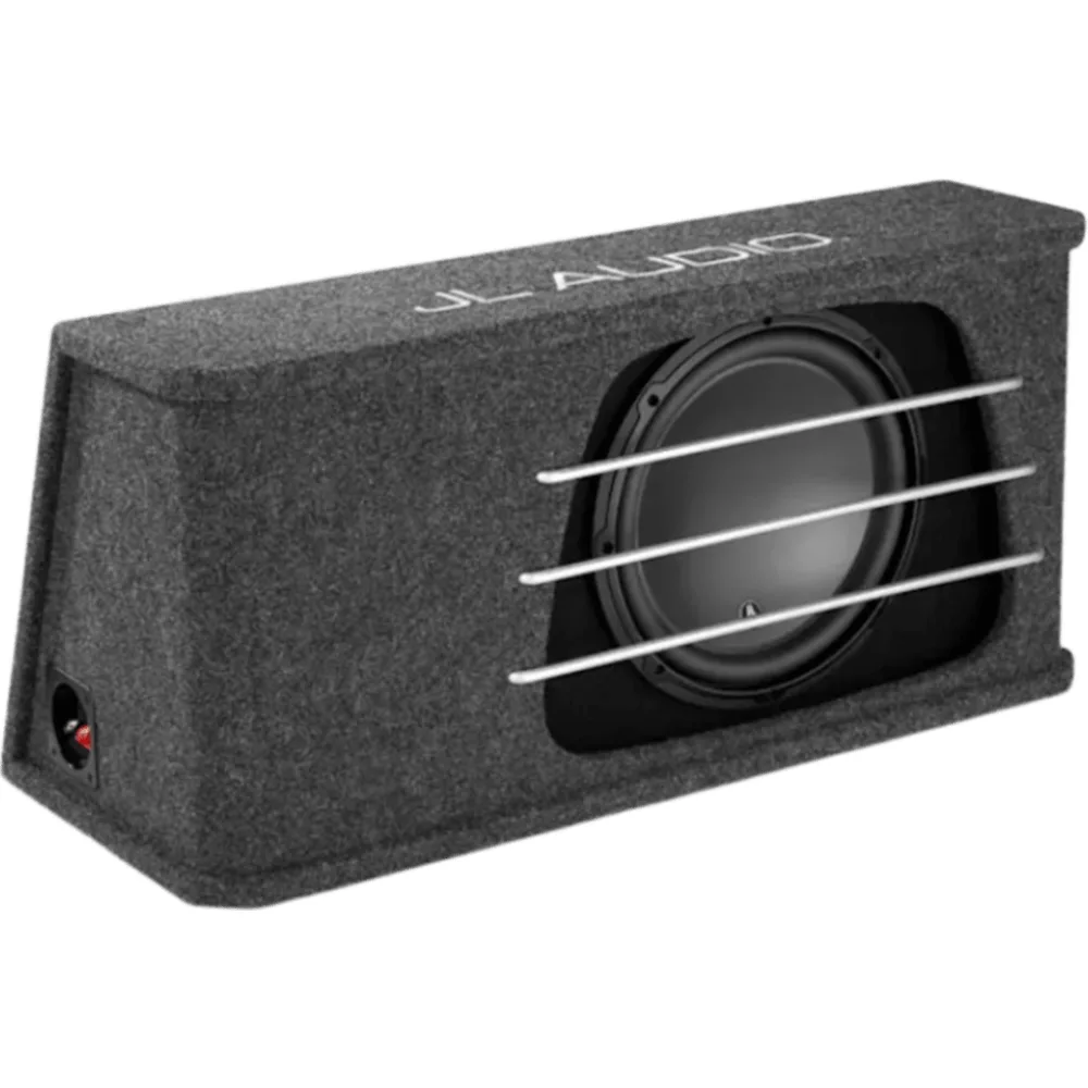 Subwoofer para Coche con Caja / 12″ (30.5 cm) / W3v3 / 500 W RMS / Impedancia 2 &Omega; / H.O. Wedge con Puertos de Ranura / Rejillas de Aluminio Incluidas / Terminal de Conexión de 5 Vías – vista 2