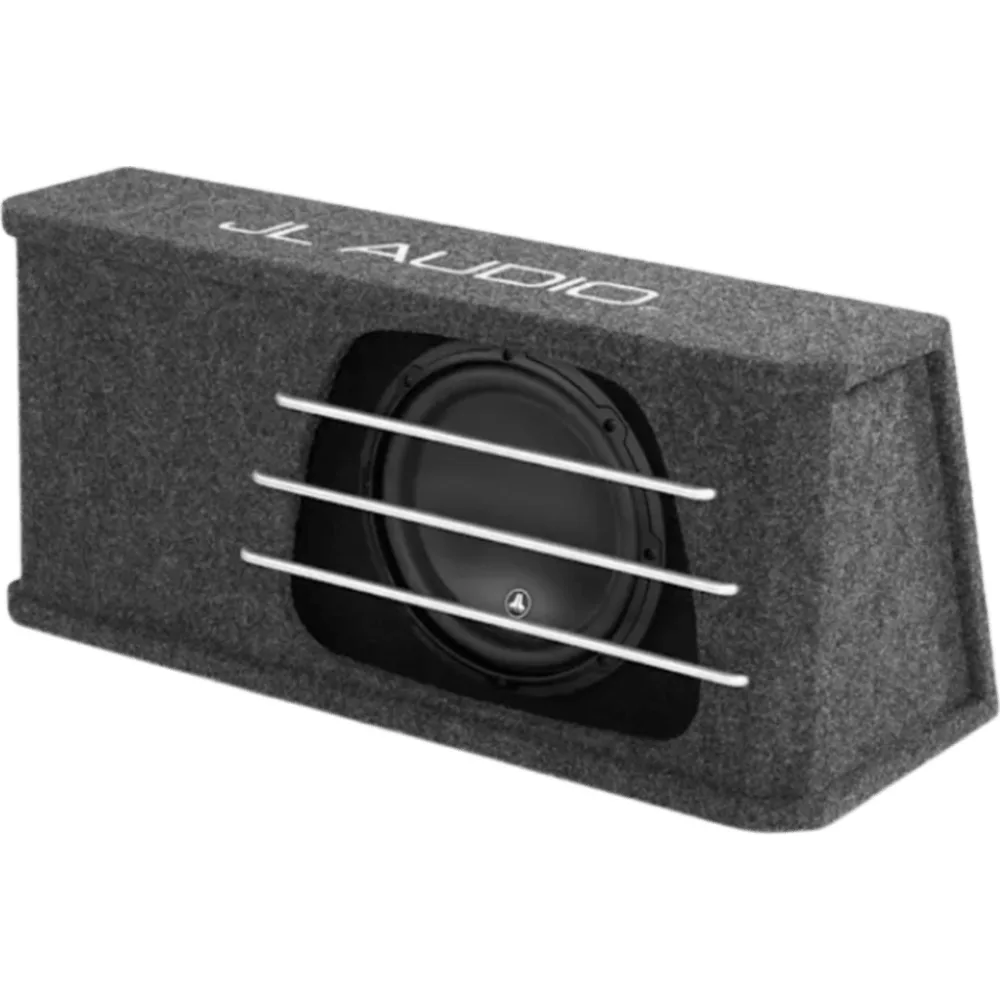 Subwoofer para Coche con Caja / W3v3 10" / 500 W RMS / Impedancia Nominal 2 &Omega; / Amplificador Recomendado 150-500 W / Cono de Polipropileno Relleno de Minerales / Carcasa con Puertos de Ranura Acoplada a la Cámara / Rejillas con Barras de – vista 2