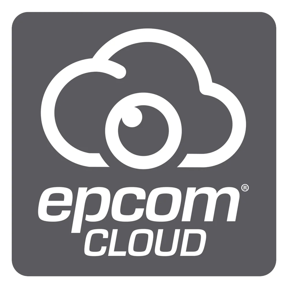 Suscripción Anual Epcom Cloud / Grabación en la nube para 1 canal de video a 8MP con 7 días de retención / Grabación por detección de movimiento