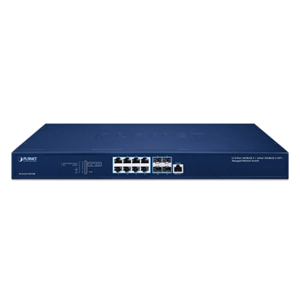 Switch Administrable Capa 3 10Gbps+ / 8 Puertos 100/1G/2.5G/5G/10GBASE-T RJ45 / 4 Puertos 10GBASE-X SFP+ / Enrutamiento Estático IPv4/IPv6 / 240Gbps Switch Fabric / Seguridad de Nivel Empresarial / Soporte Completo IPv6 – vista 2