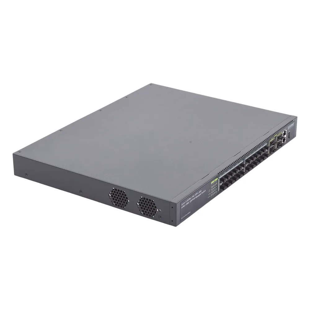 Switch Administrable Capa 3, 24 Puertos 10G SFP+, 4 Puertos de 40G/100G QSFP28 – vista 3