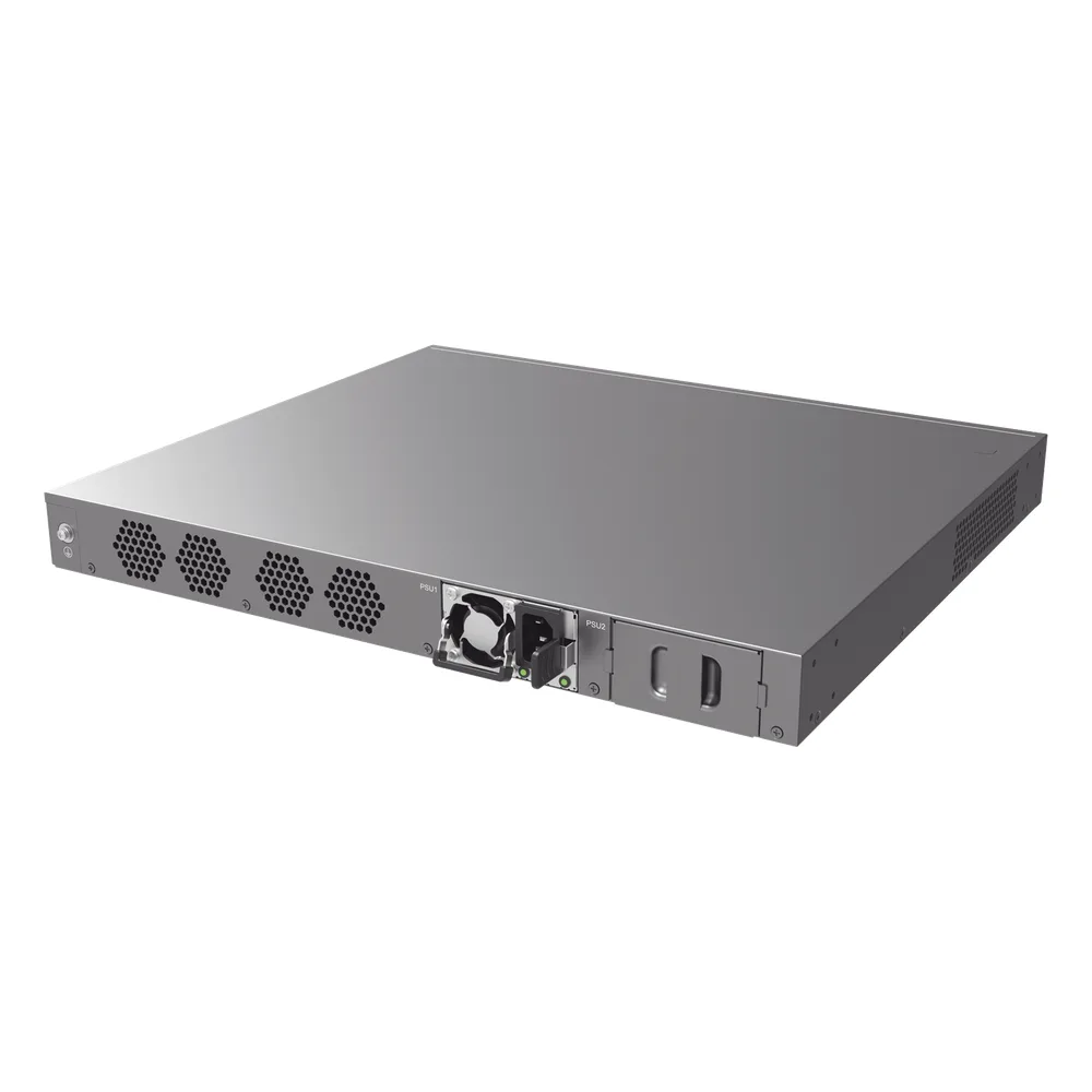 Switch Capa 3 PoE+ Administrable / 48 puertos 10/100/1000 Mbps + 6 Puertos SFP+ de 10 Gigabits / Hasta 740W / Compatible con GWN Cloud. – vista 5